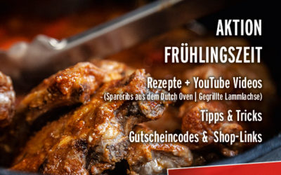 Aktion Frühlingszeit | Spareribs & Lammlachse Rezepte