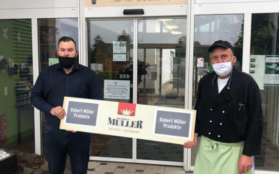 Metzgerei Robert Müller unterstützt Vogelpark – Wurstpaket-Verkauf